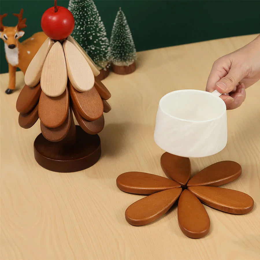 Wooden Tree Trivet - Énaire