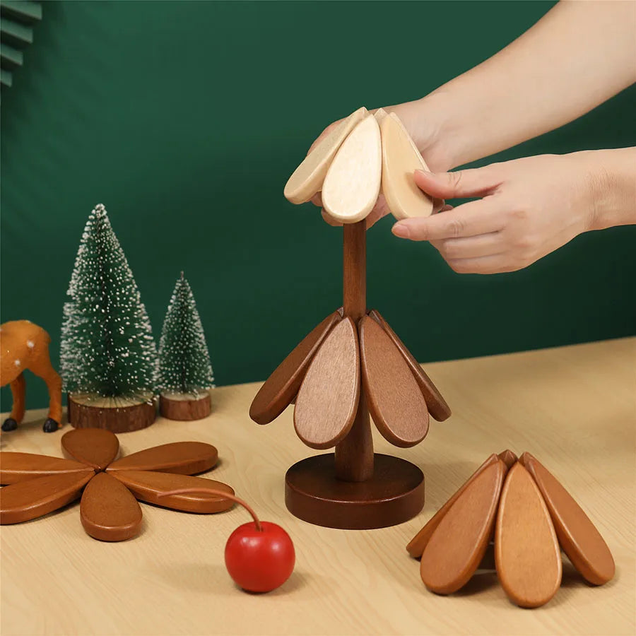 Wooden Tree Trivet - Énaire